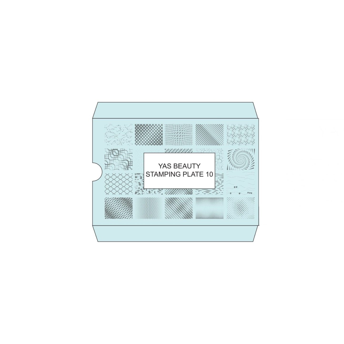 Yas Beauty Stamping Plate 10