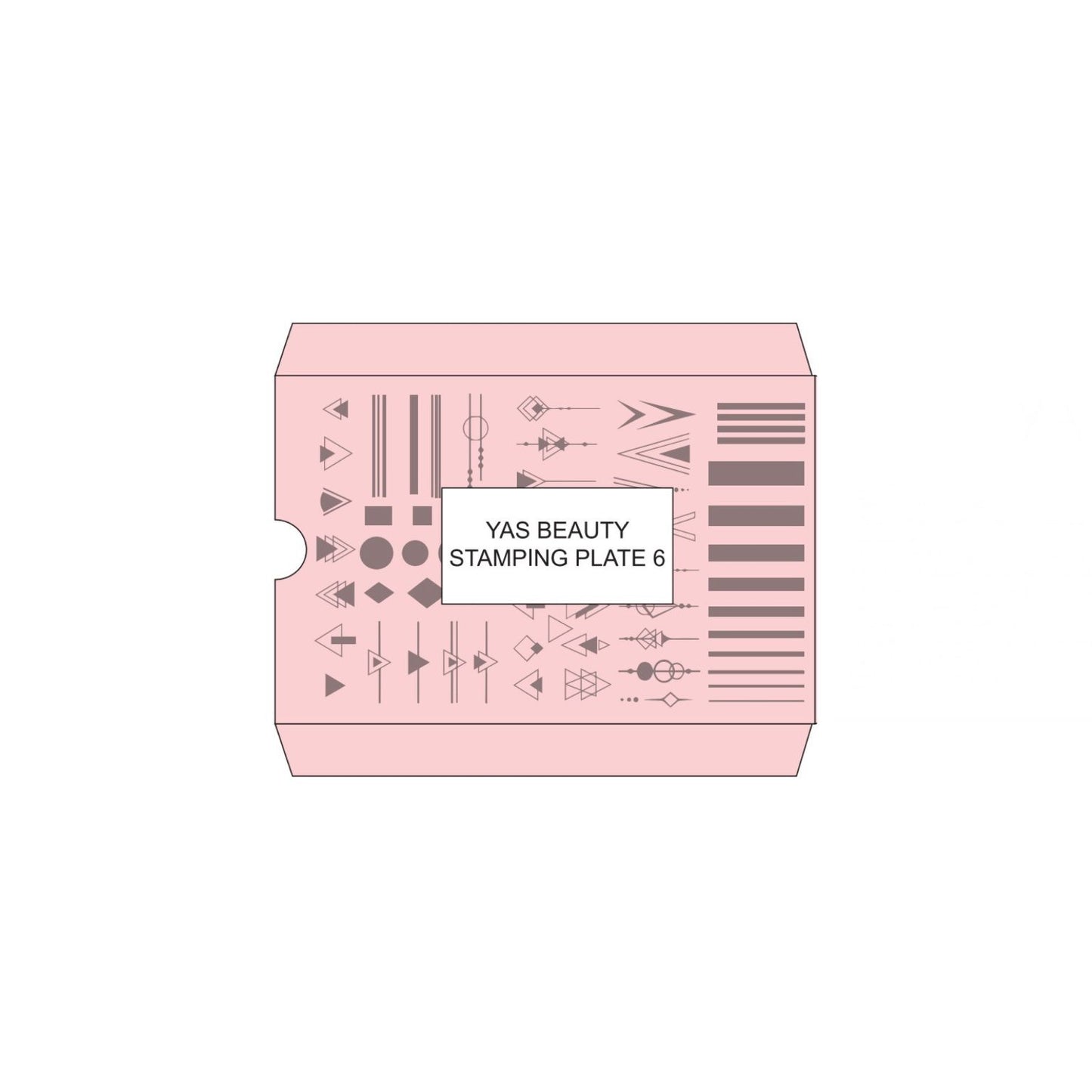 Yas Beauty Stamping Plate 6