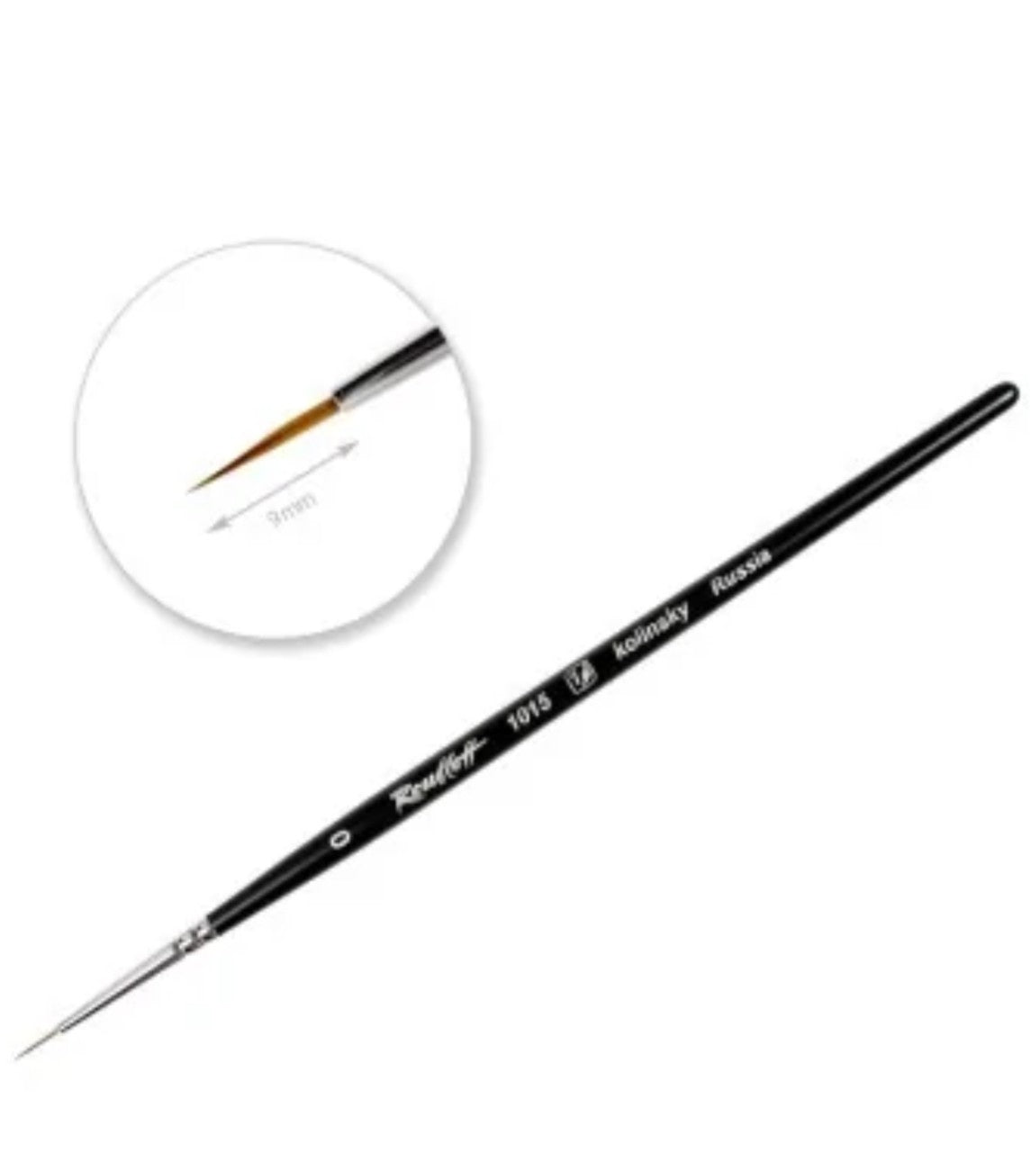NAIL ART BRUSH ROUBLOFF ART AQUA 0 (1015)
