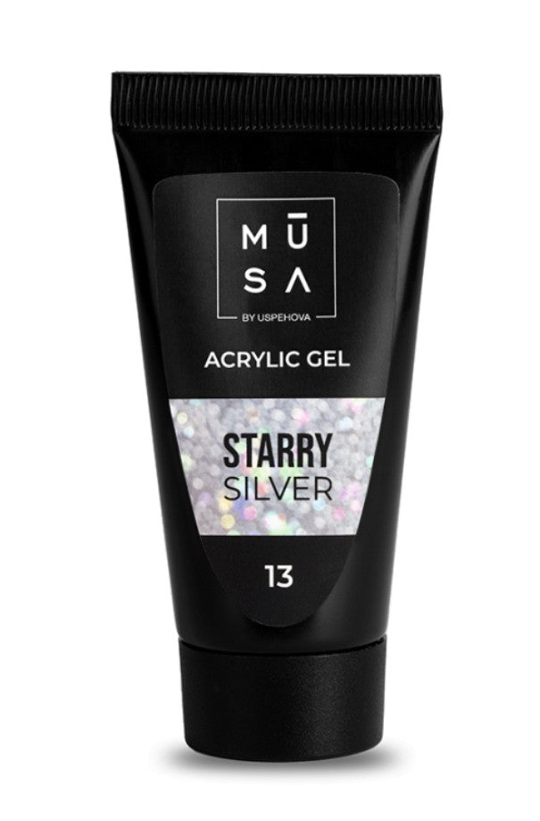 Musa Acrylic Gel Starry Silver 13 35 ML - Tube