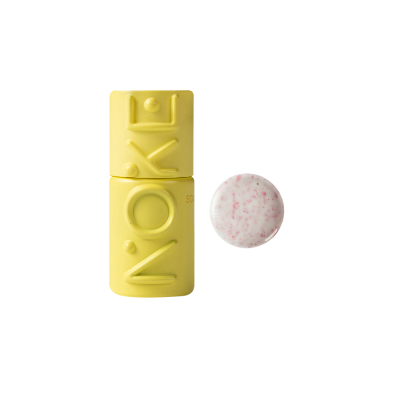 Noke Flake Rubber White&Pink