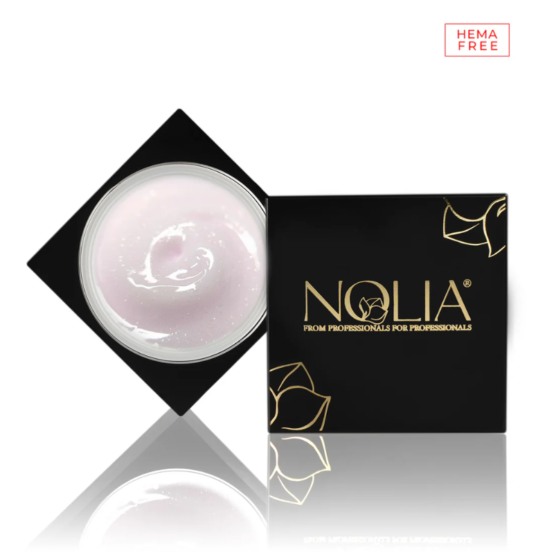 NOLIA GlitterGlow Gel - IMPATIENS PINK - HEMA FREE- 50ml