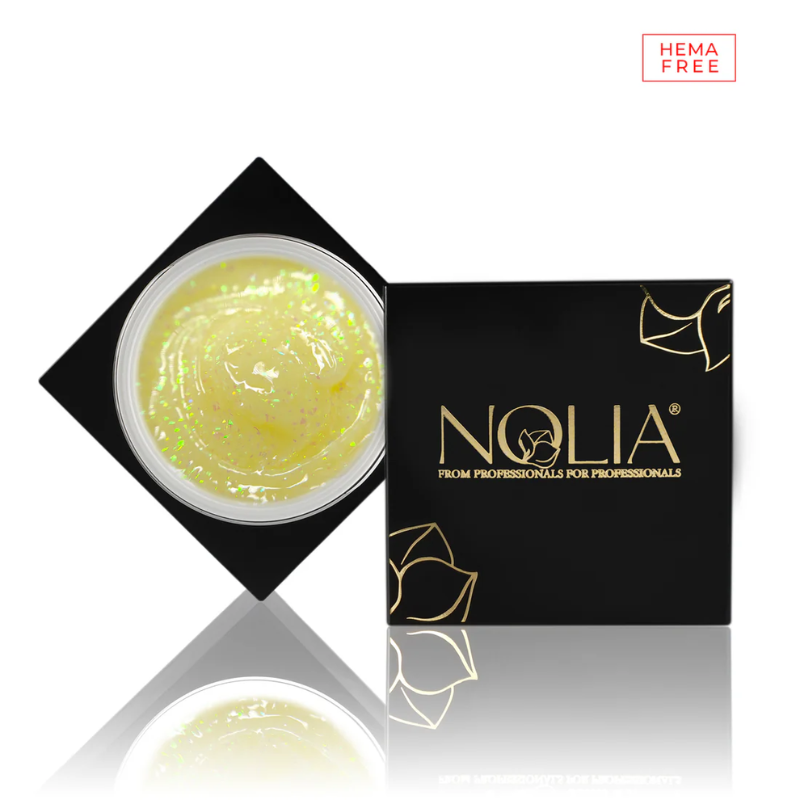 Nolia SparkleSculpt Gel - YELLOW DAFFODIL - HEMA FREE 15g