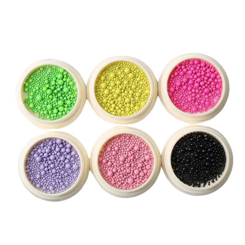Metallic bubbles pearls set 2