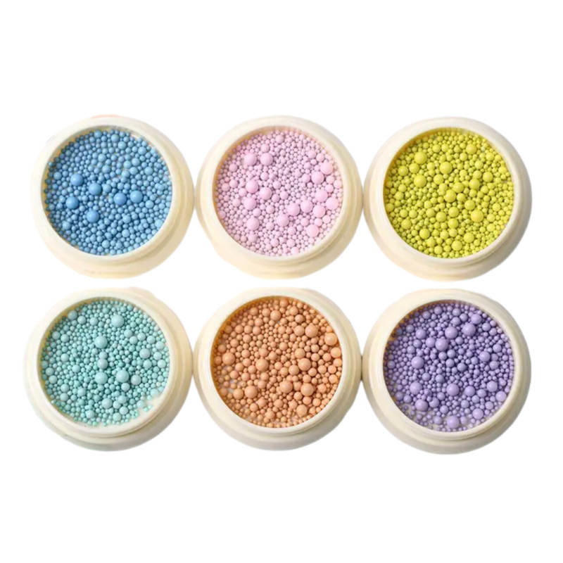 Metallic bubbles pearls set 1