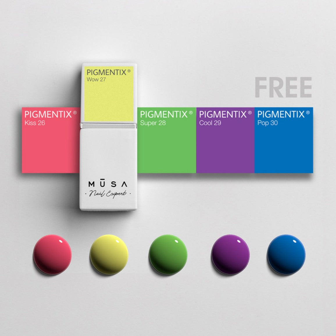 Musa PIGMENTIX Pop art Collection