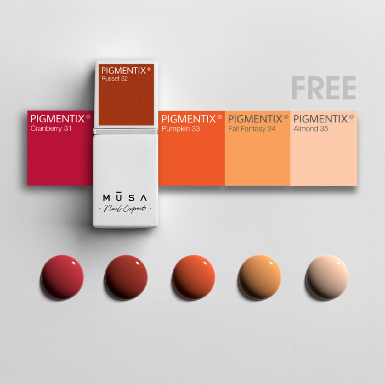 Musa Pigmentix Hello Autumn Collection