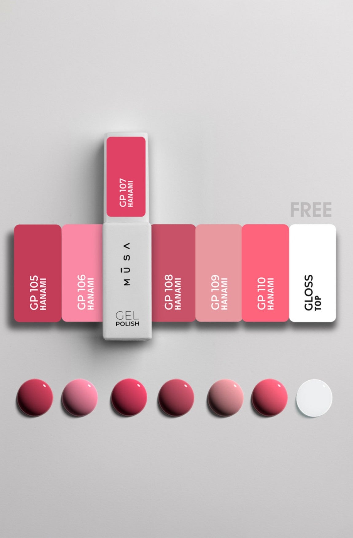 Musa Hanami Gel Polish Collection