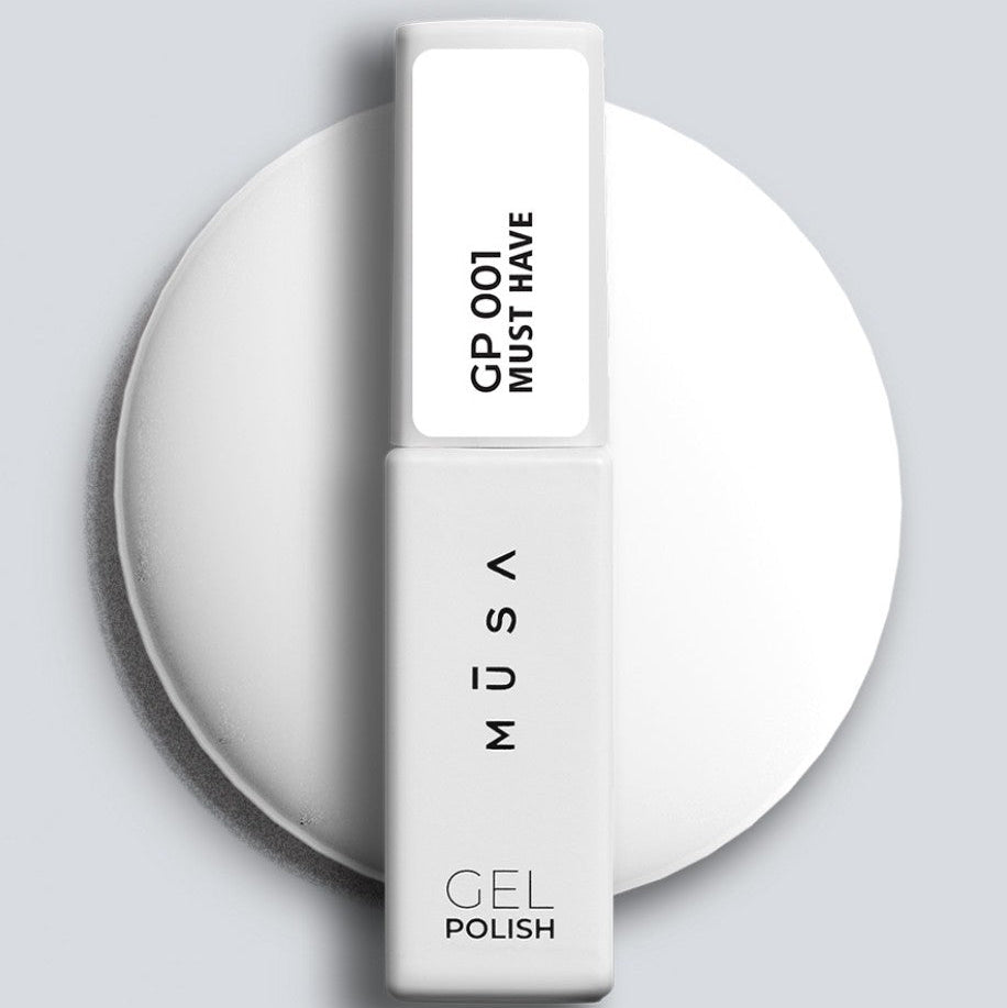 Musa Gel polish 001 white, 7ml