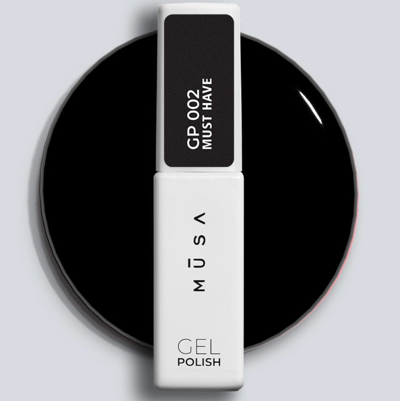 Musa Gel polish 002 black, 7ml