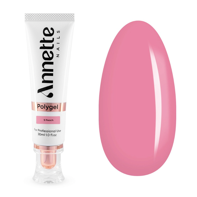 Annette Polygel Cover 9 Peach 30ml