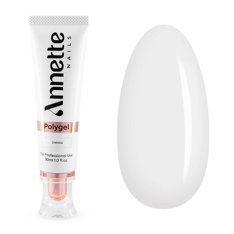 Annette Polygel Cover 3 White 30ml