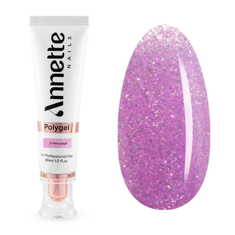 Annette Polygel Pearl 21 Pink 30ml