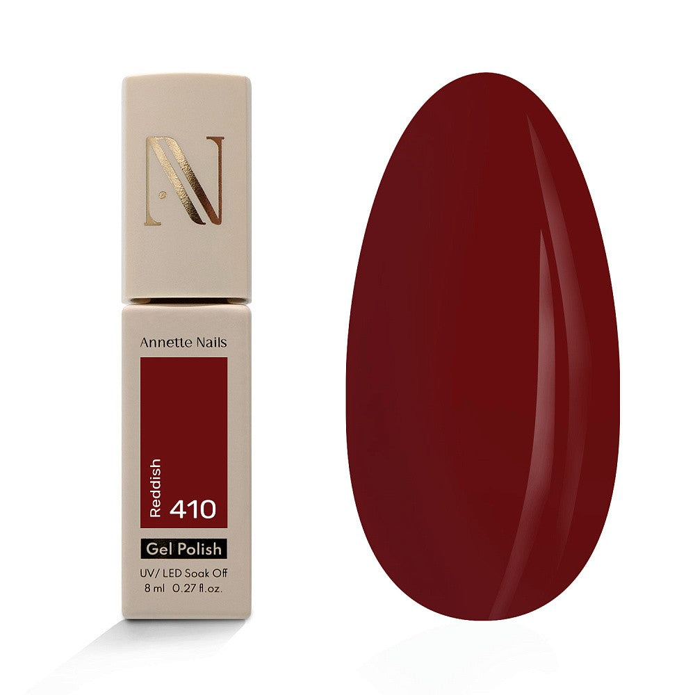 Annette Gel Polish Shades of Red Reddish 410