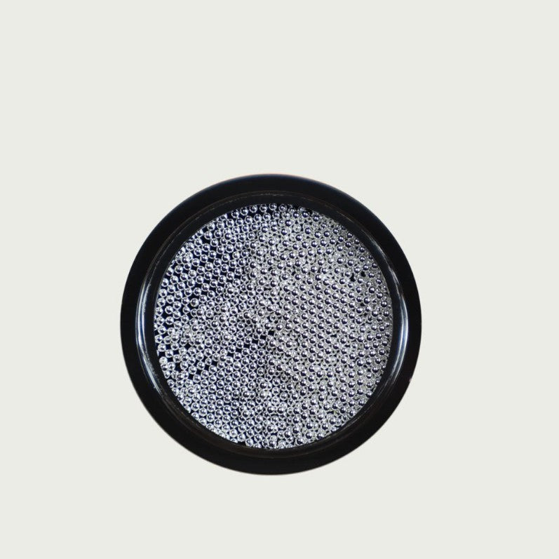 Yas Metal Silver Beads 0.8