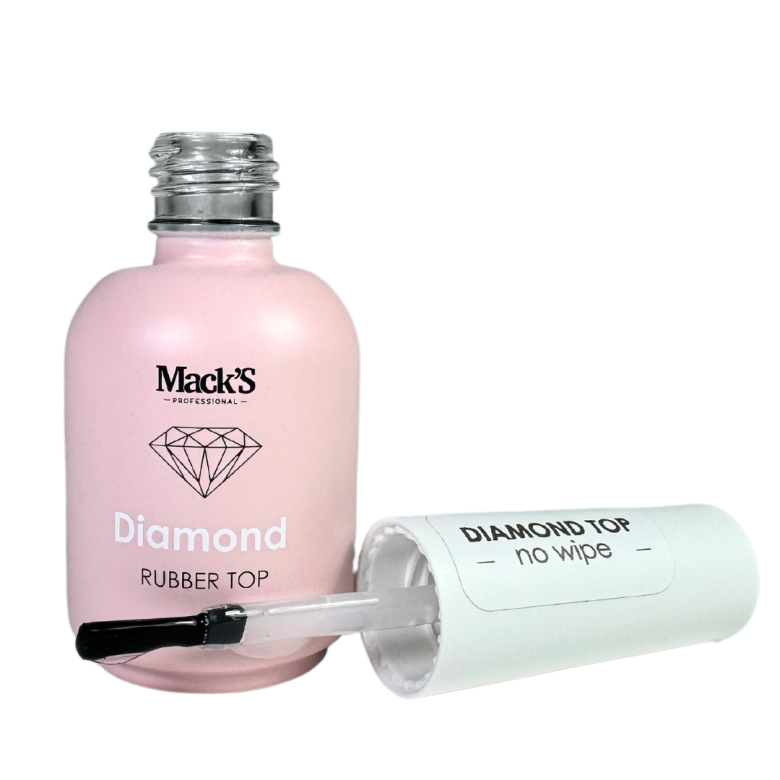 Macks Diamond rubber Top Coat 15ml
