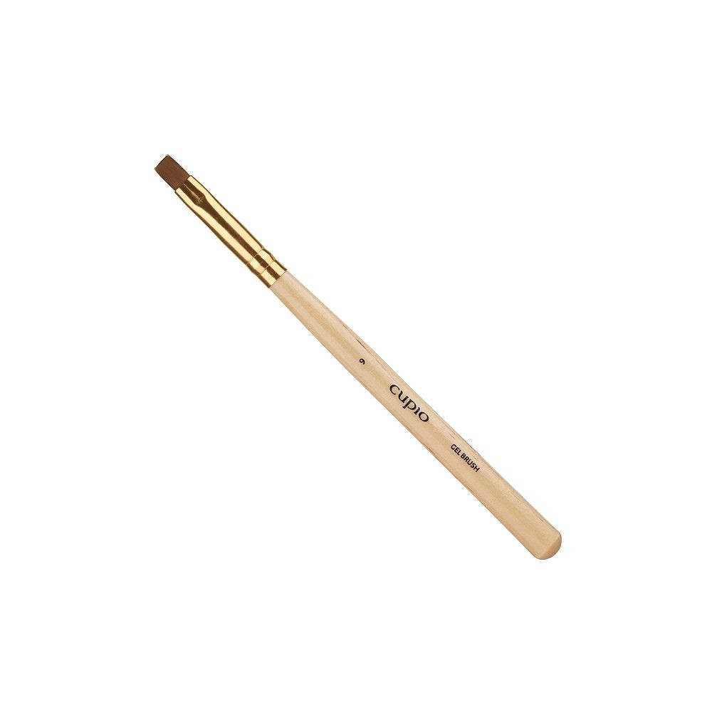 CUPIO gel brush straight - wooden no.6