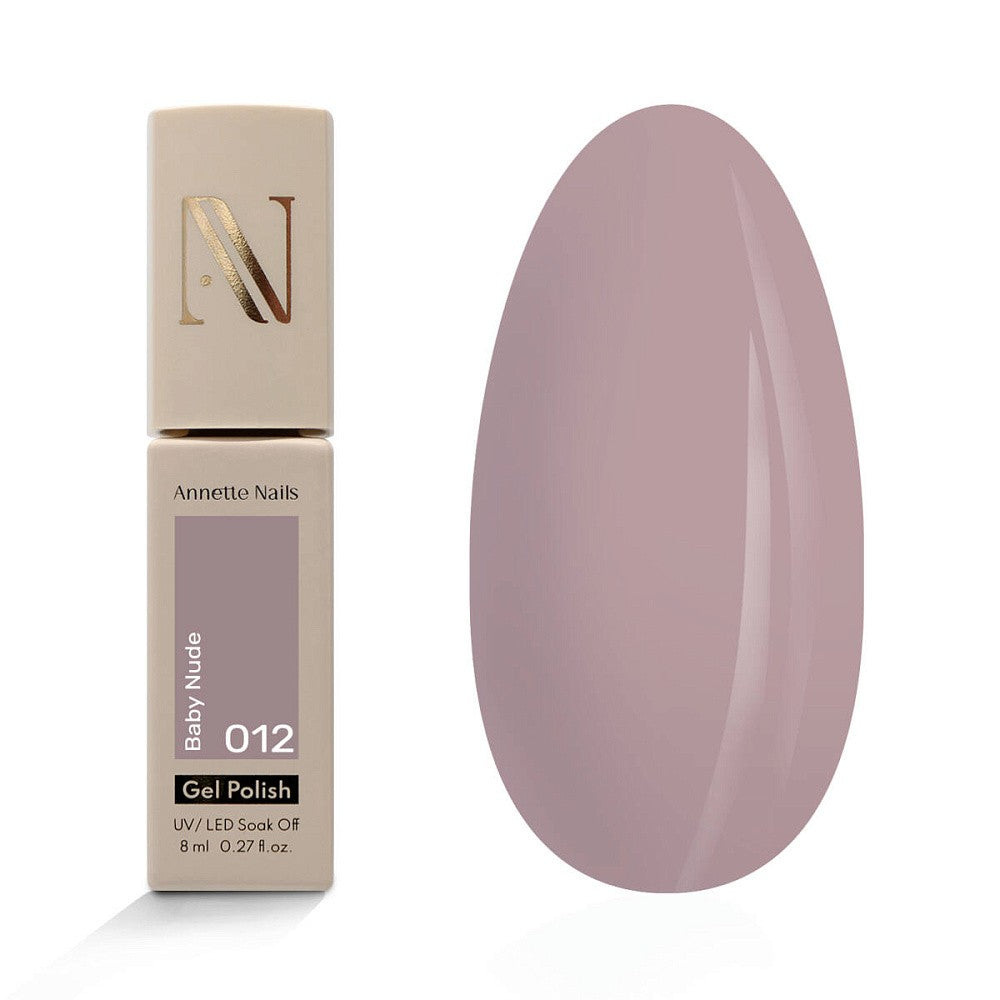 ANNETTE NAILS Gel Polish Wedding Baby Nude 012