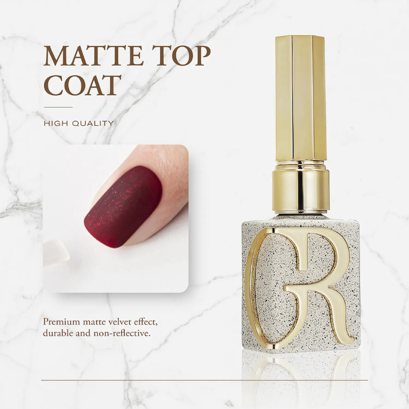 GULAURI Vintage series Non-stick Powder matte top coat 13ml