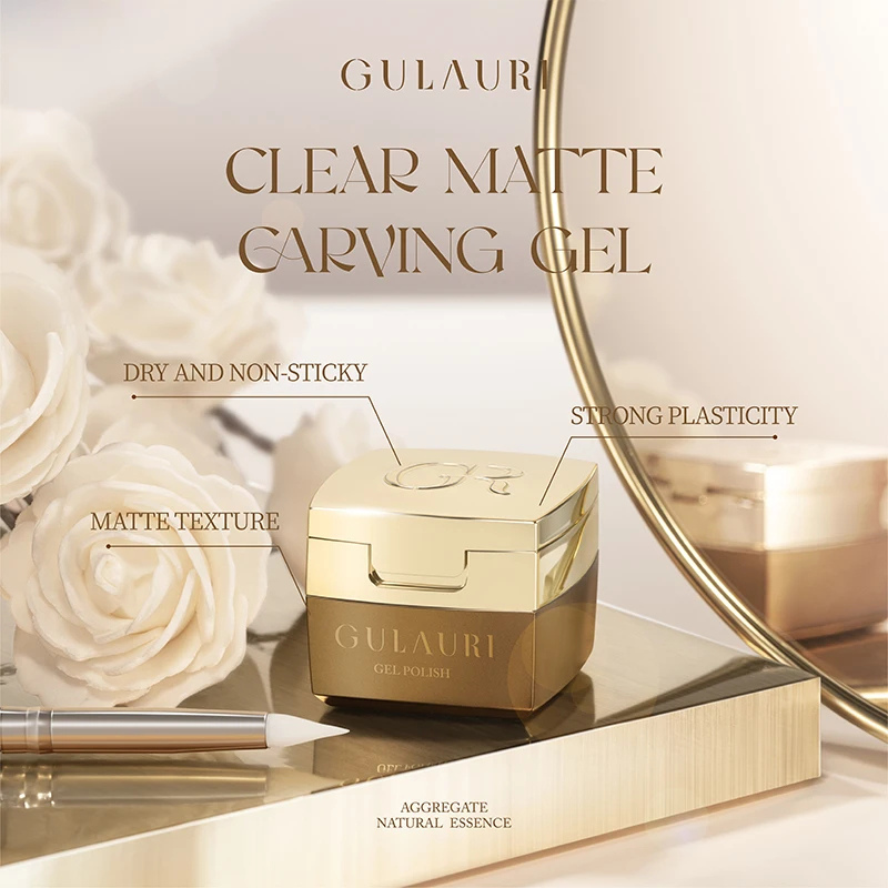 Gulauri Clear Matte Carving Gel, 5g