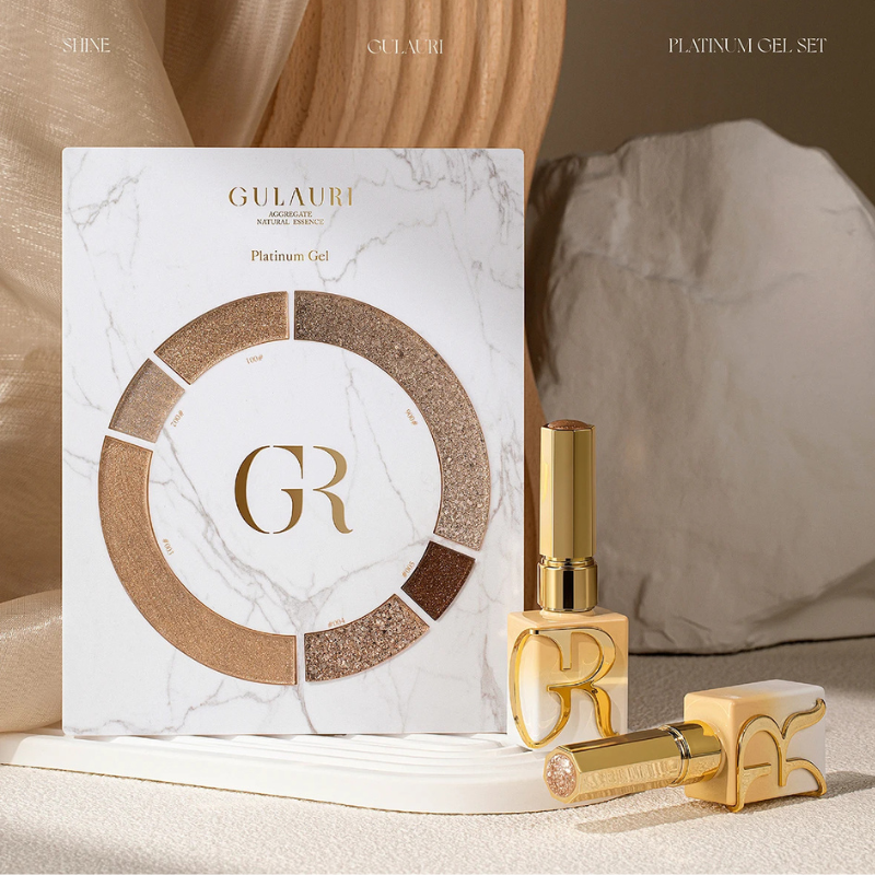 Gulauri Vintage Series Platinum Gel Polish 4, 13g