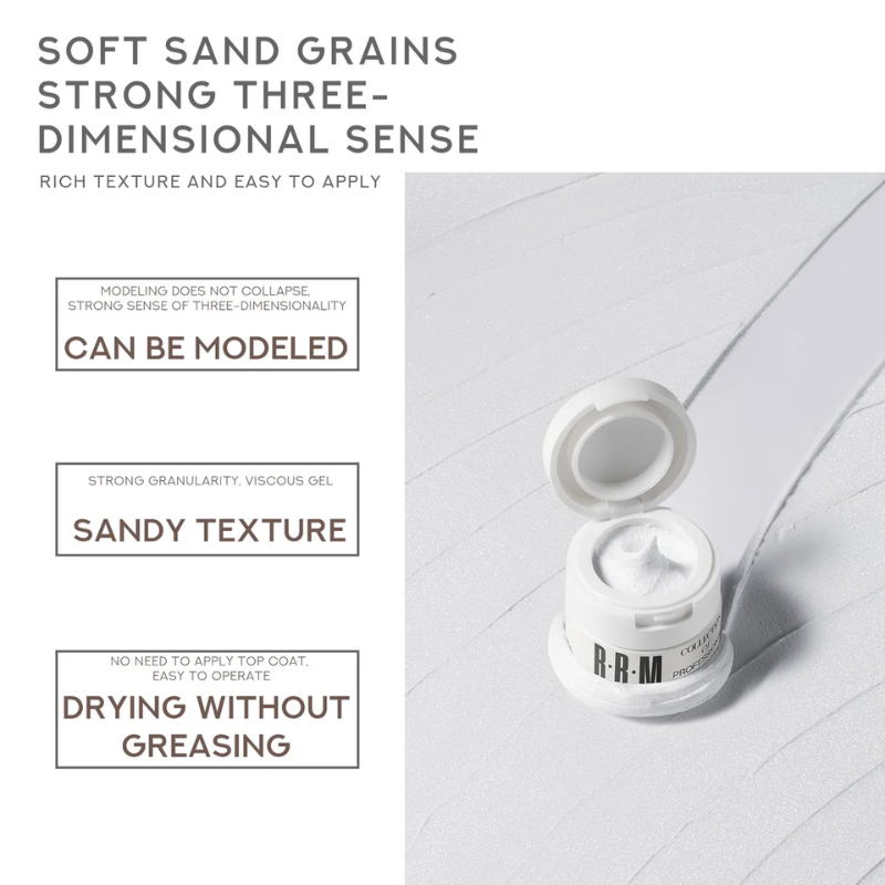 BBM Sandstone white Pearl gel, 5g