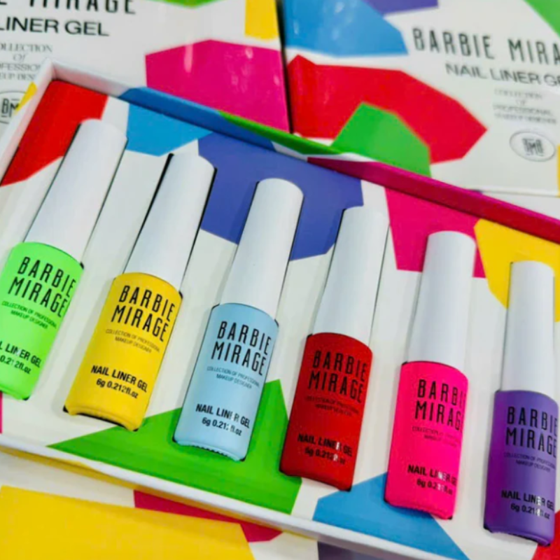 BBM Nail Liner gel set COLOR, 6g