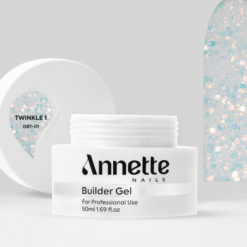 ANNETTE NAILS Builder gel Twinkle 1 - 50ml GBT-01-50