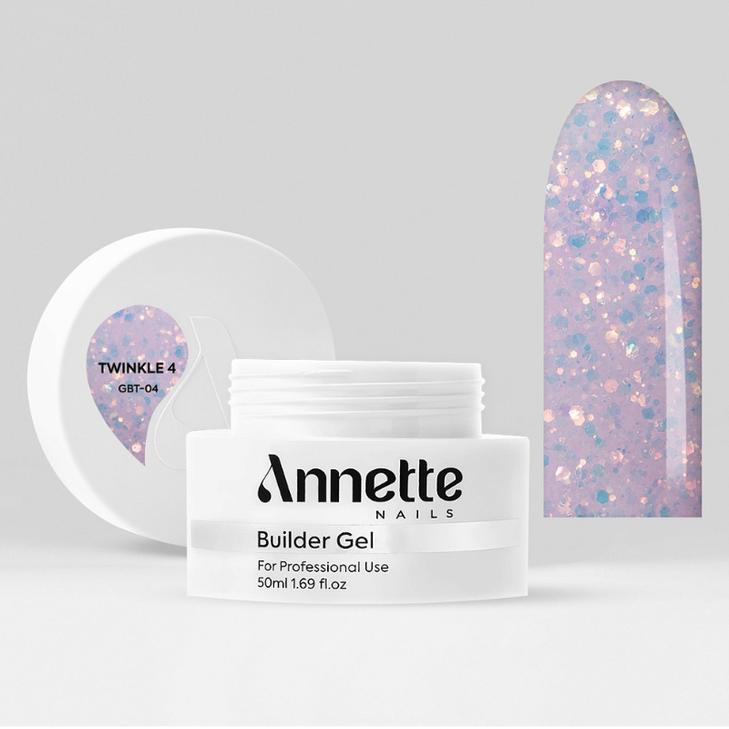 ANNETTE NAILS Builder gel Twinkle 4 15ml GBT-04-15