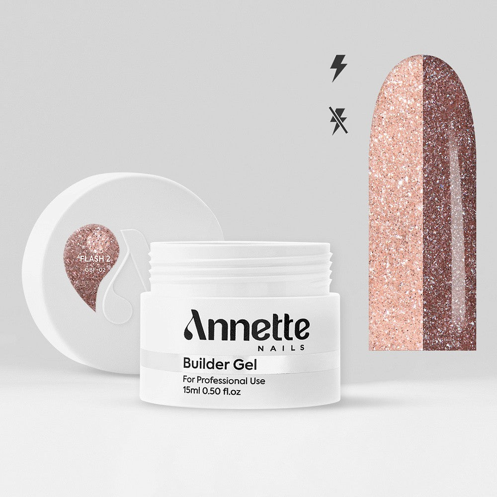 ANNETTE NAILS Builder Gel Flash 2 - 15ml GBF-02