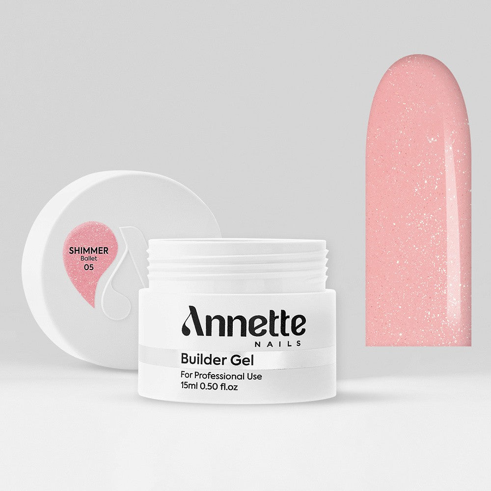 ANNETTE NAILS Builder gel Shimmer Ballet 50ml GBS-05-50