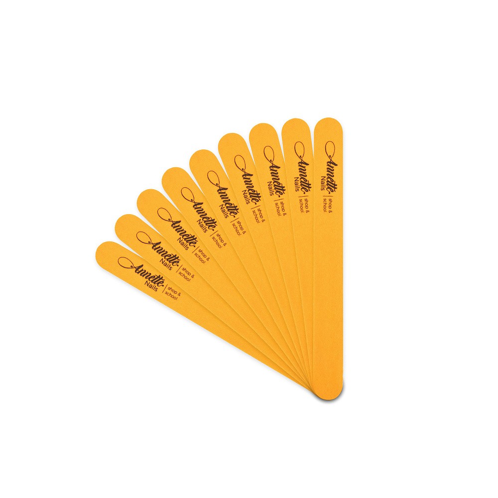 ANNETTE NAILS 50pcs set wooden file Orange