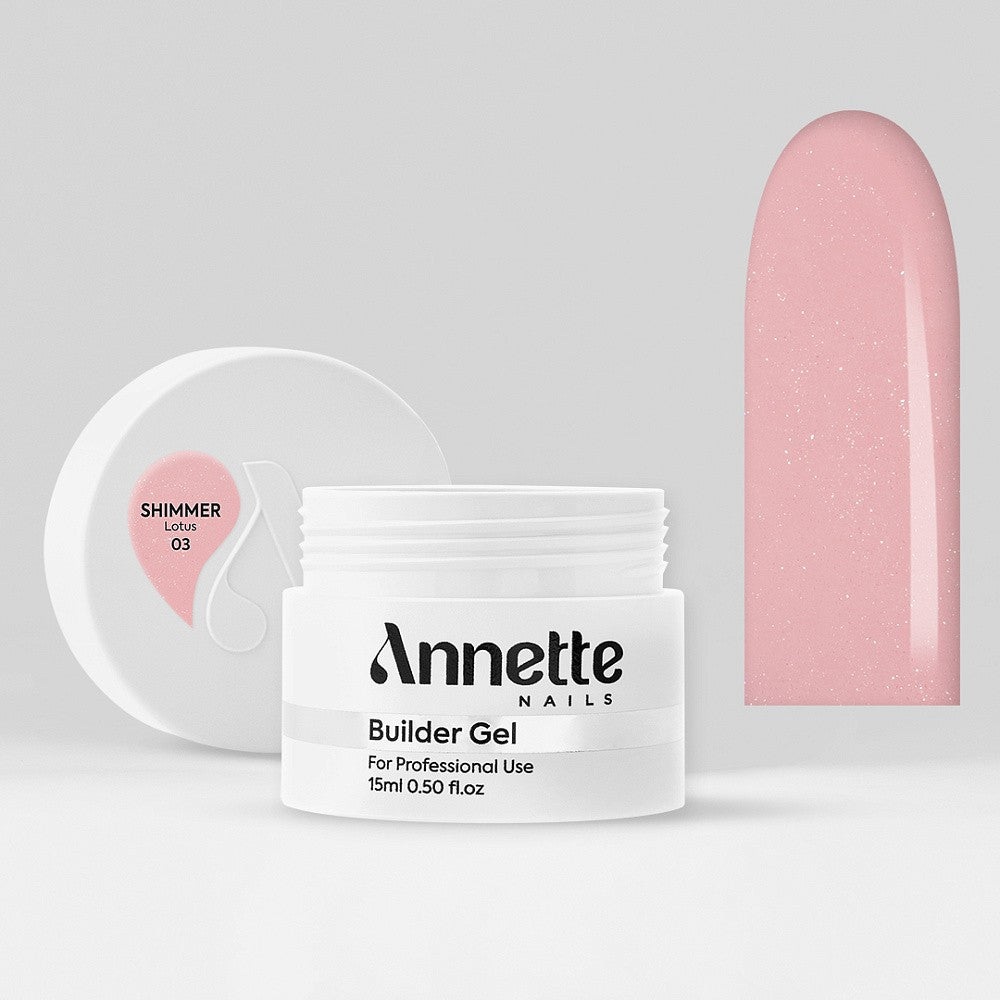 ANNETTE NAILS Builder gel Shimmer Lotus 50ml GBS-03-50