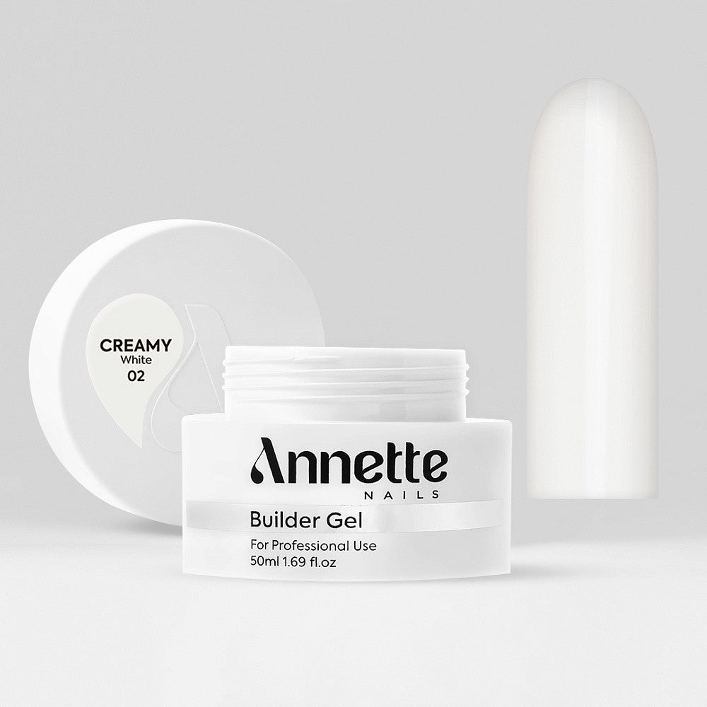 ANNETTE NAILS Builder gel Creamy White 50ml GBC-02-50