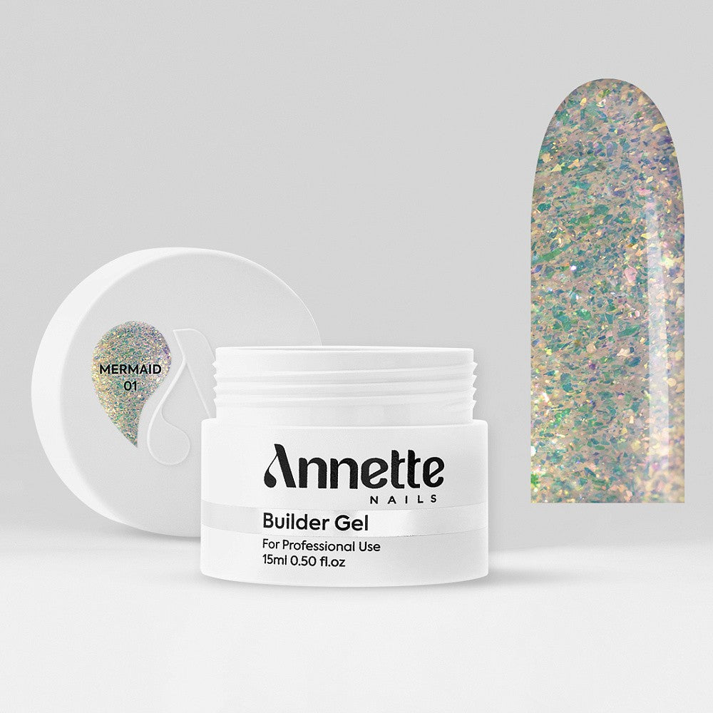 ANNETTE NAILS Builder gel Mermaid 1 15ml GBM-01