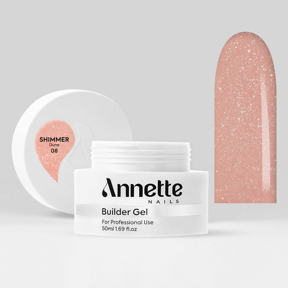 ANNETTE NAILS Builder gel Shimmer Dune 15ml GBS-08-15