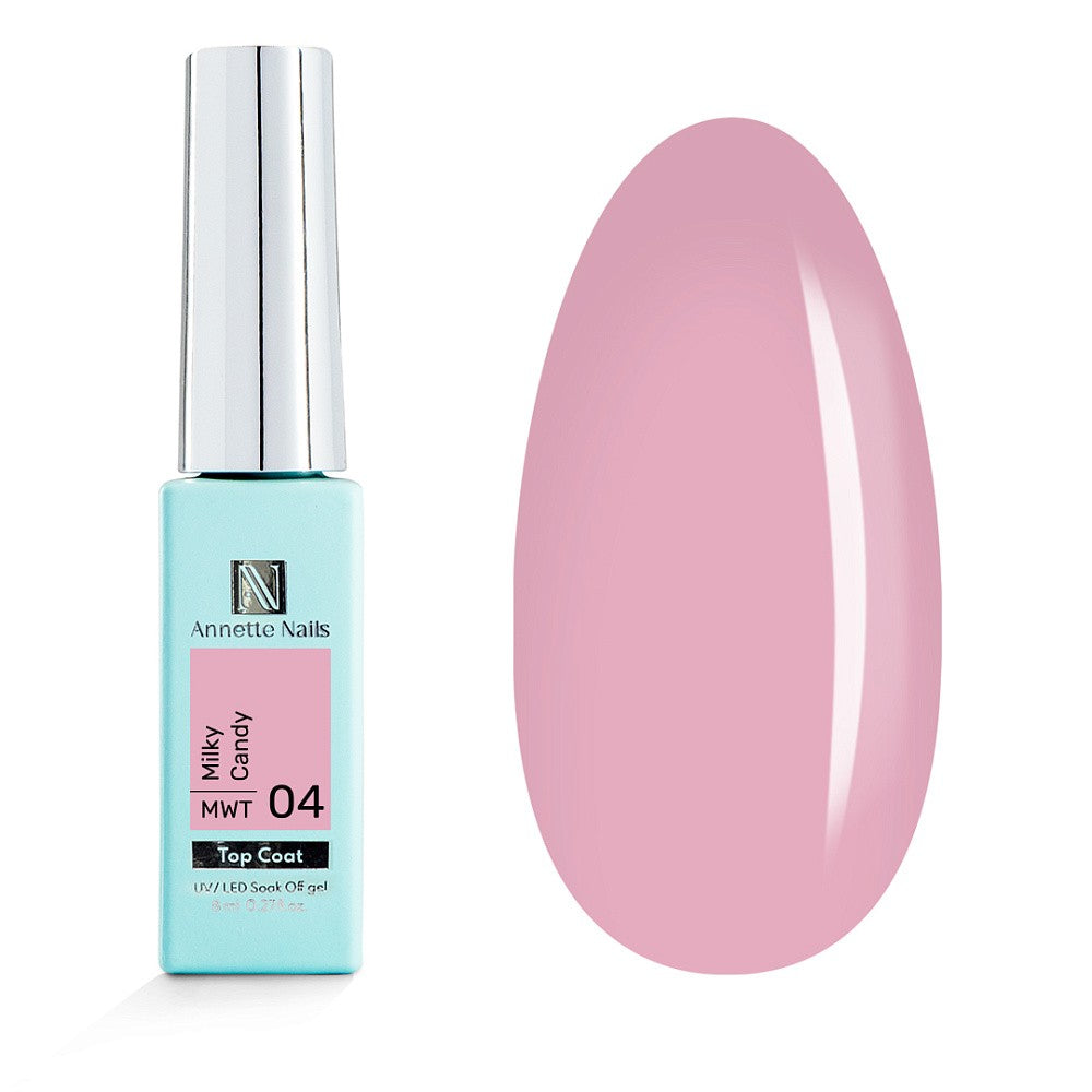 ANNETTE NAILS Top coat Milky Candy MWT-4 8ml