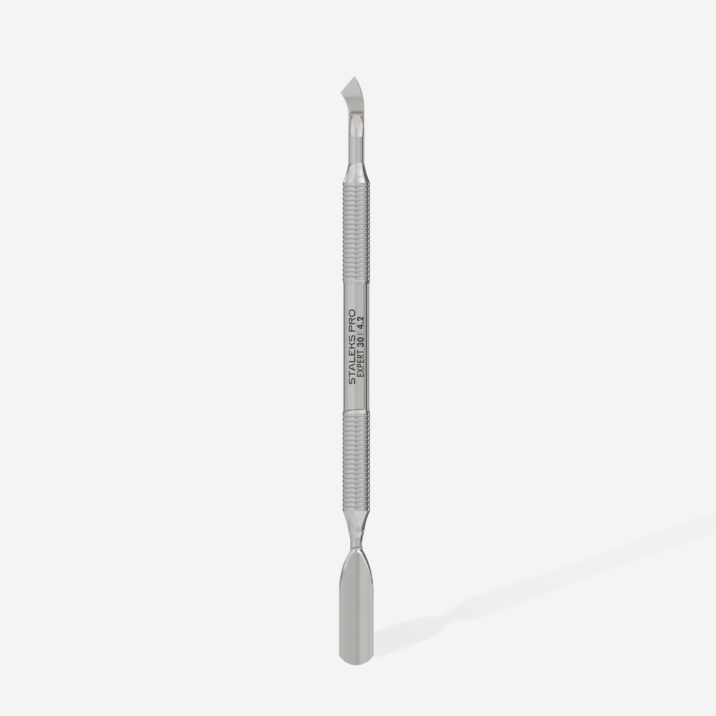 Staleks Manicure pusher EXPERT 30 TYPE 4.2 (rounded wide pusher and bent blade) PE-30/4.2
