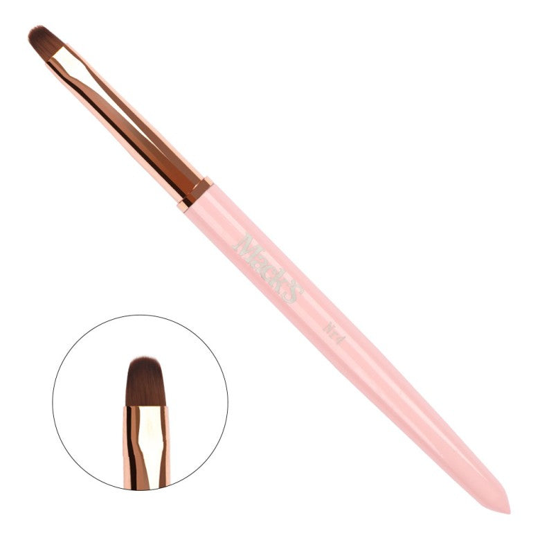 Macks Gel Brush No. 4 Pink
