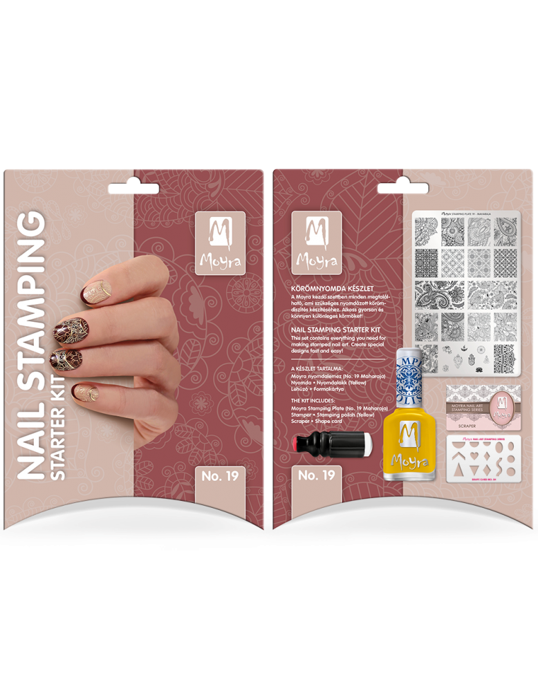 Nail Stamping Starter Kit no.19