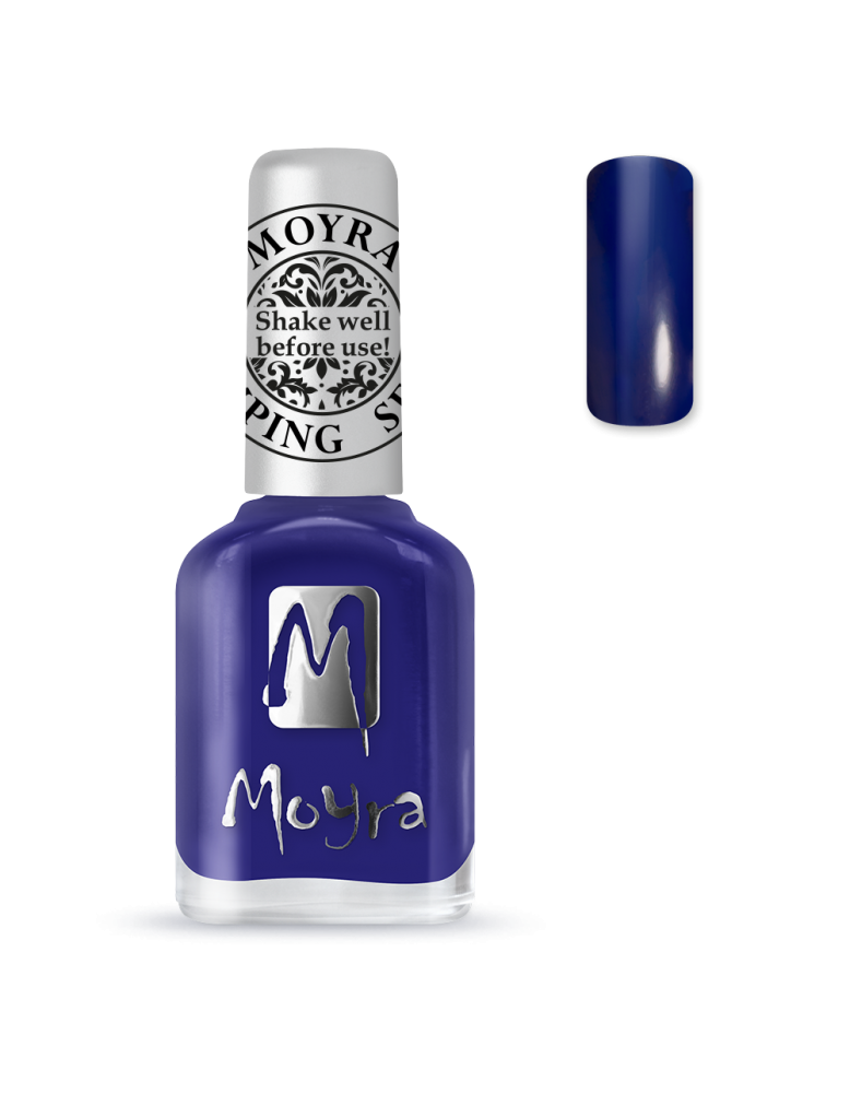 Moyra Stamping polish SP05 Blue