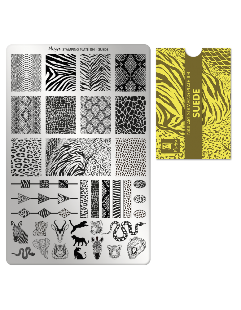 Moyra Stamping Plate 104 Suede