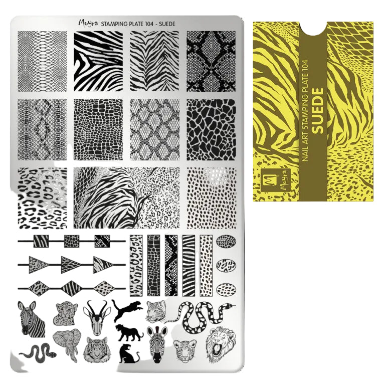 Moyra Stamping Plate 104 Suede