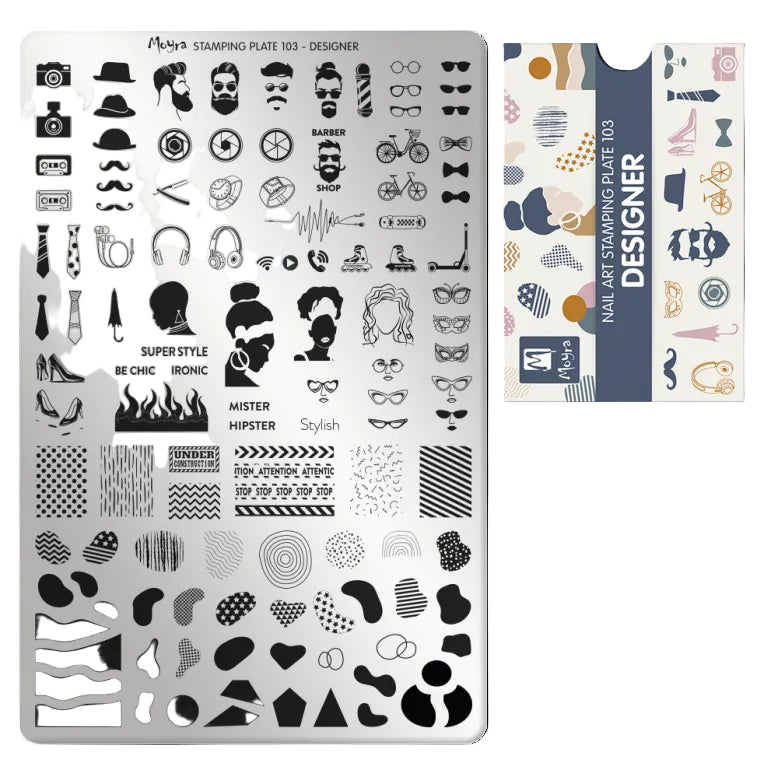 Moyra Stamping Plate 103 Designer