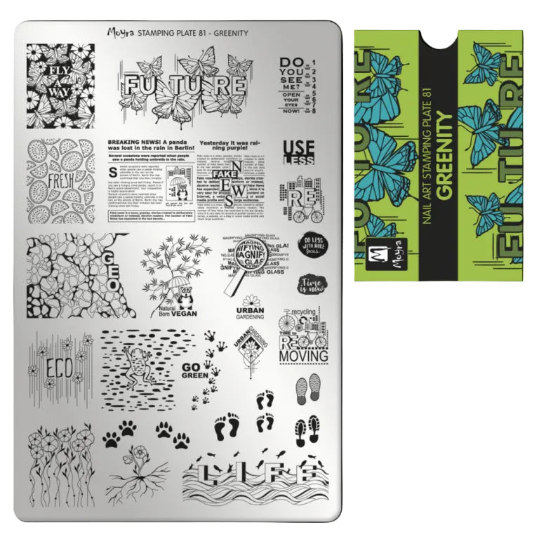 Moyra Stamping Plate 81 Greenity