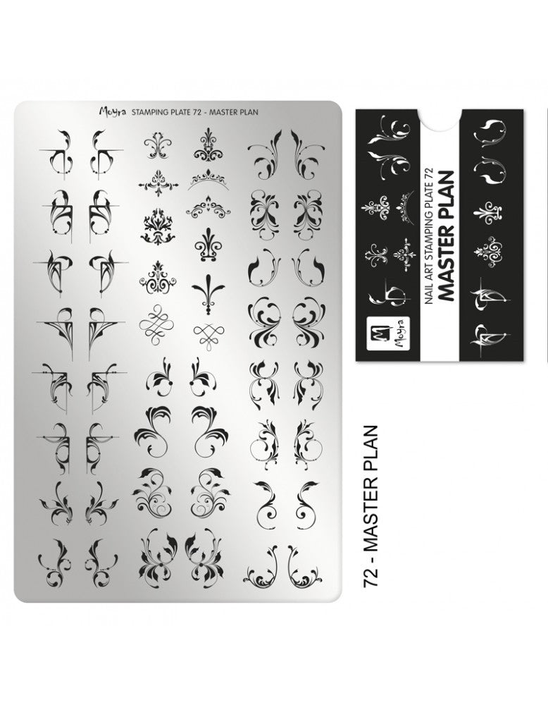 Moyra Stamping Plate 72 Master Plan