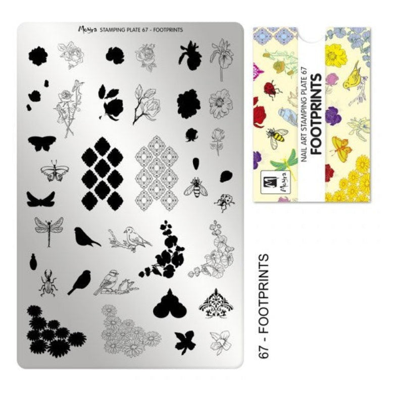 Moyra Stamping Plate 67 Footprints