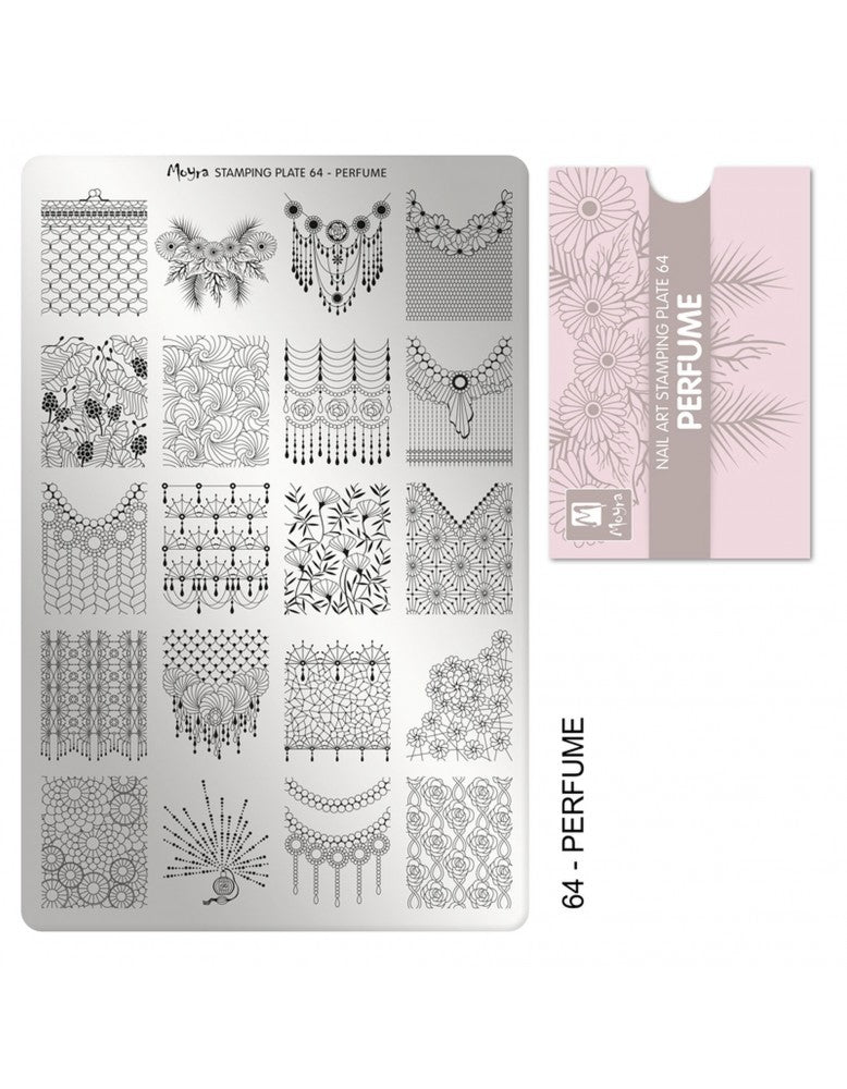 Moyra Stamping Plate 64 Perfume