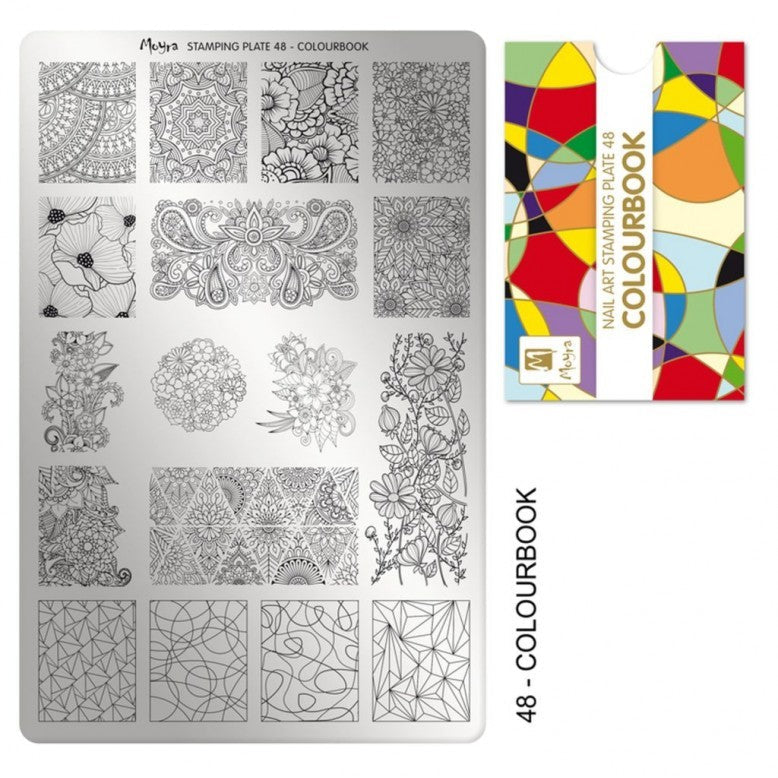 Moyra Stamping Plate 48 Colourbook