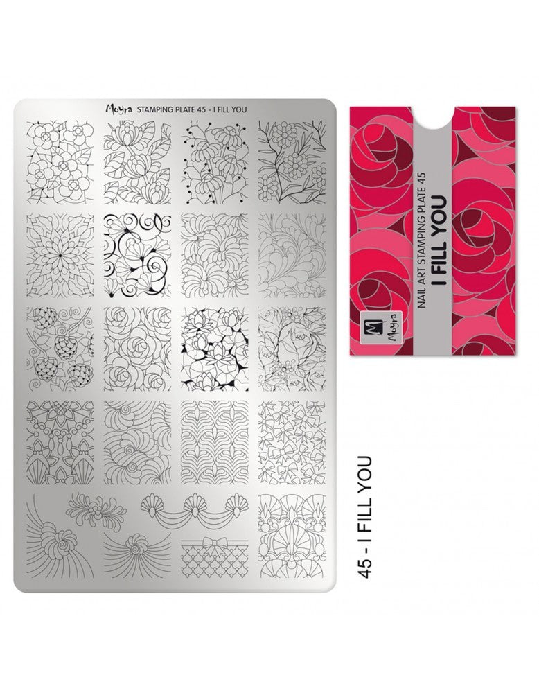 Moyra Stamping Plate 45 I Fill You